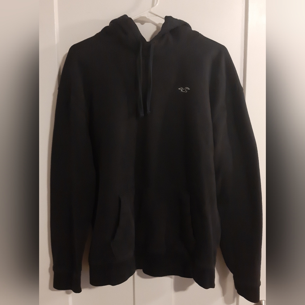 Men's Large Hollister Black Hoodie